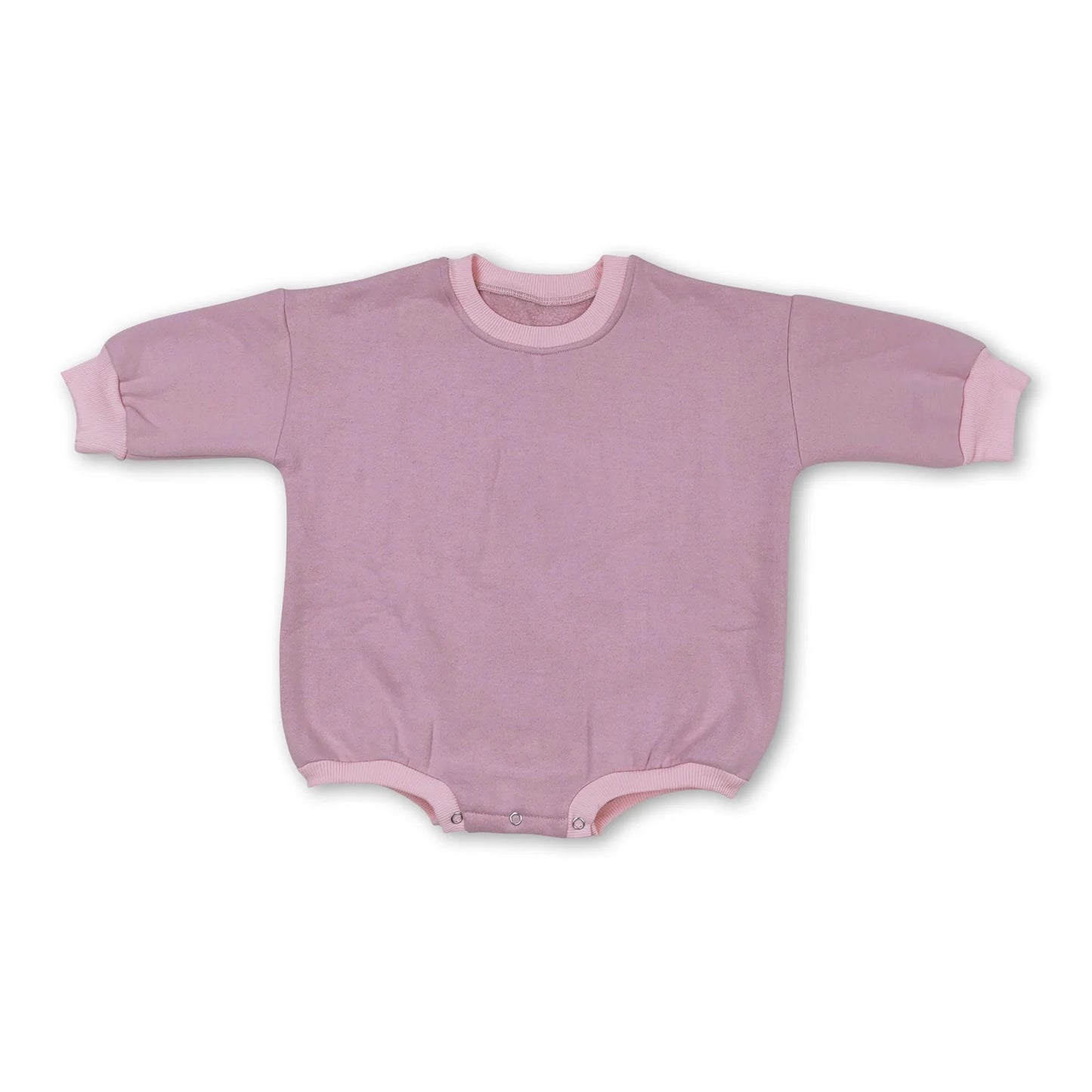 RTS NO MOQ Sibling cotton Baby Girls Solid Color Long Sleeve Casual Winter Sweater Romper