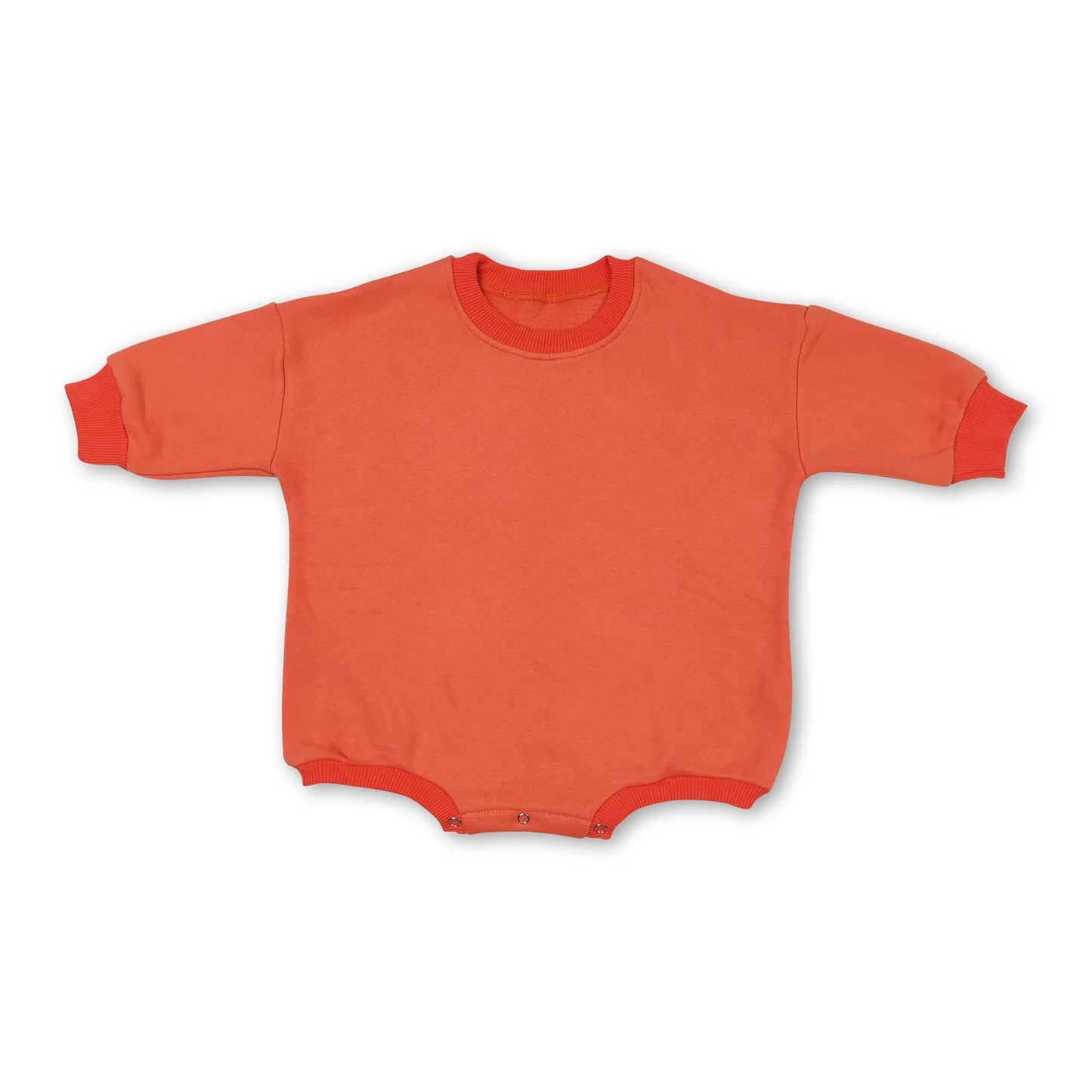 RTS NO MOQ Sibling cotton Baby Girls Solid Color Long Sleeve Casual Winter Sweater Romper