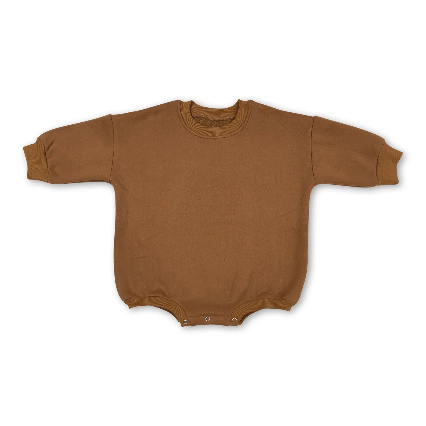 RTS NO MOQ Sibling cotton Baby Girls Solid Color Long Sleeve Casual Winter Sweater Romper