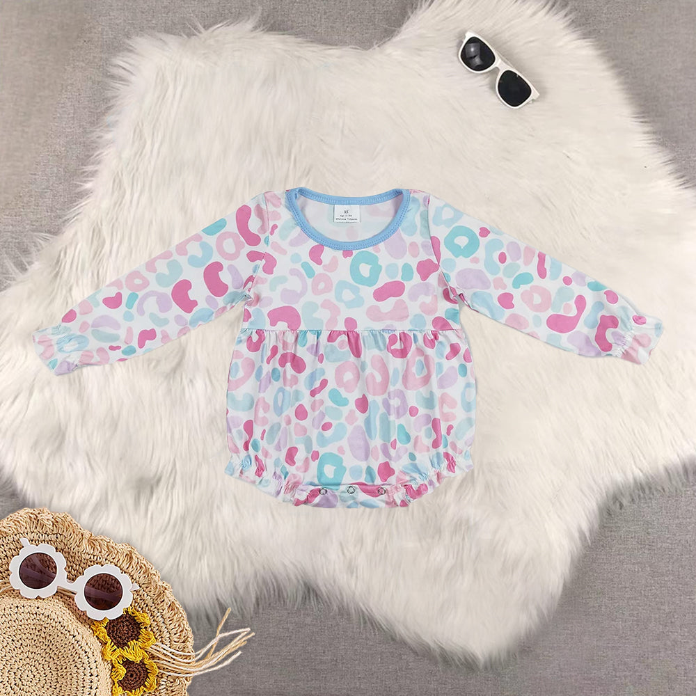 RTS Sibling baby girl clothes leopard Short Sleeve Shorts sets and pants set and jumpsuit and romper adn dress