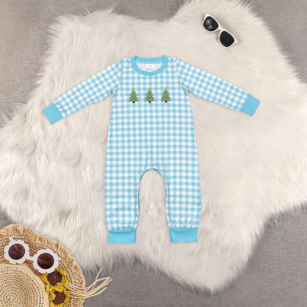 RTS NO MOQ Baby boy clothes Christmas long Sleeve Romper Mixed Sizes