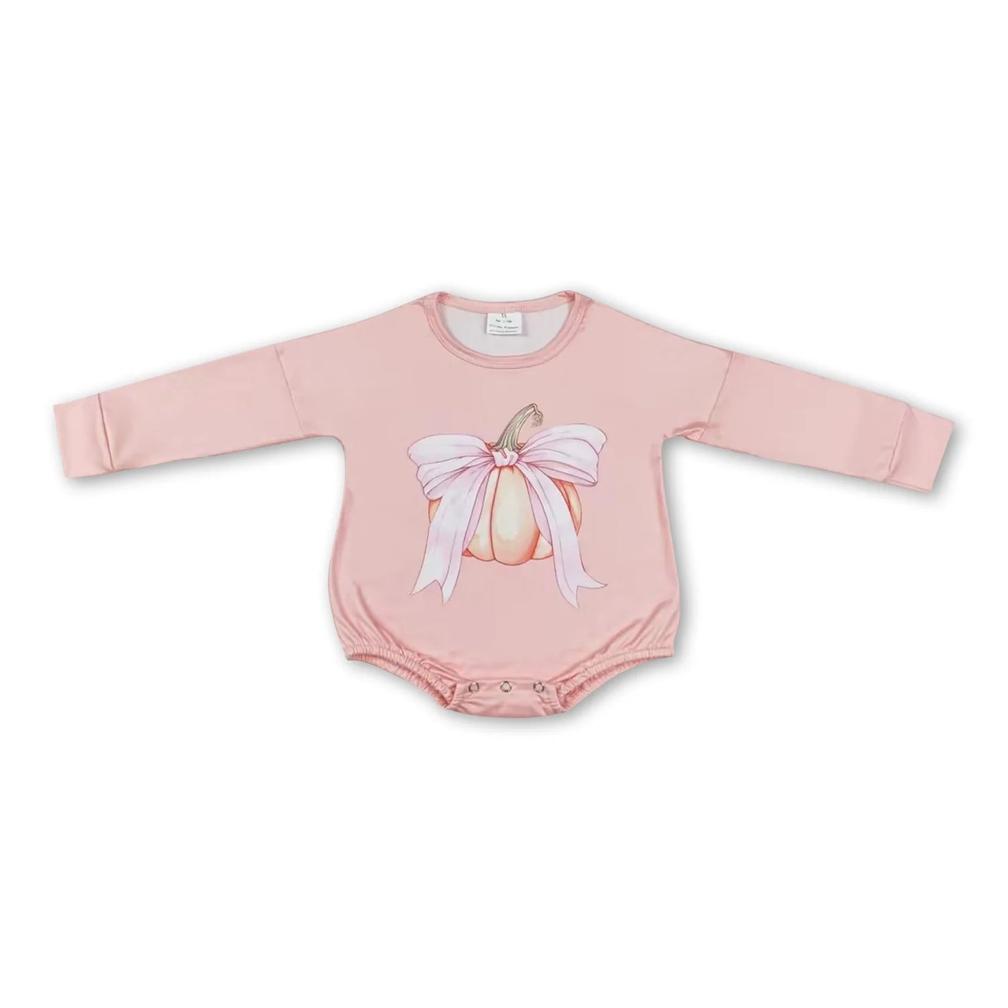 RTS NO MOQ Sibling milk silk Baby Girls Cute Halloween Pumpkin Print Long Sleeve Rompers