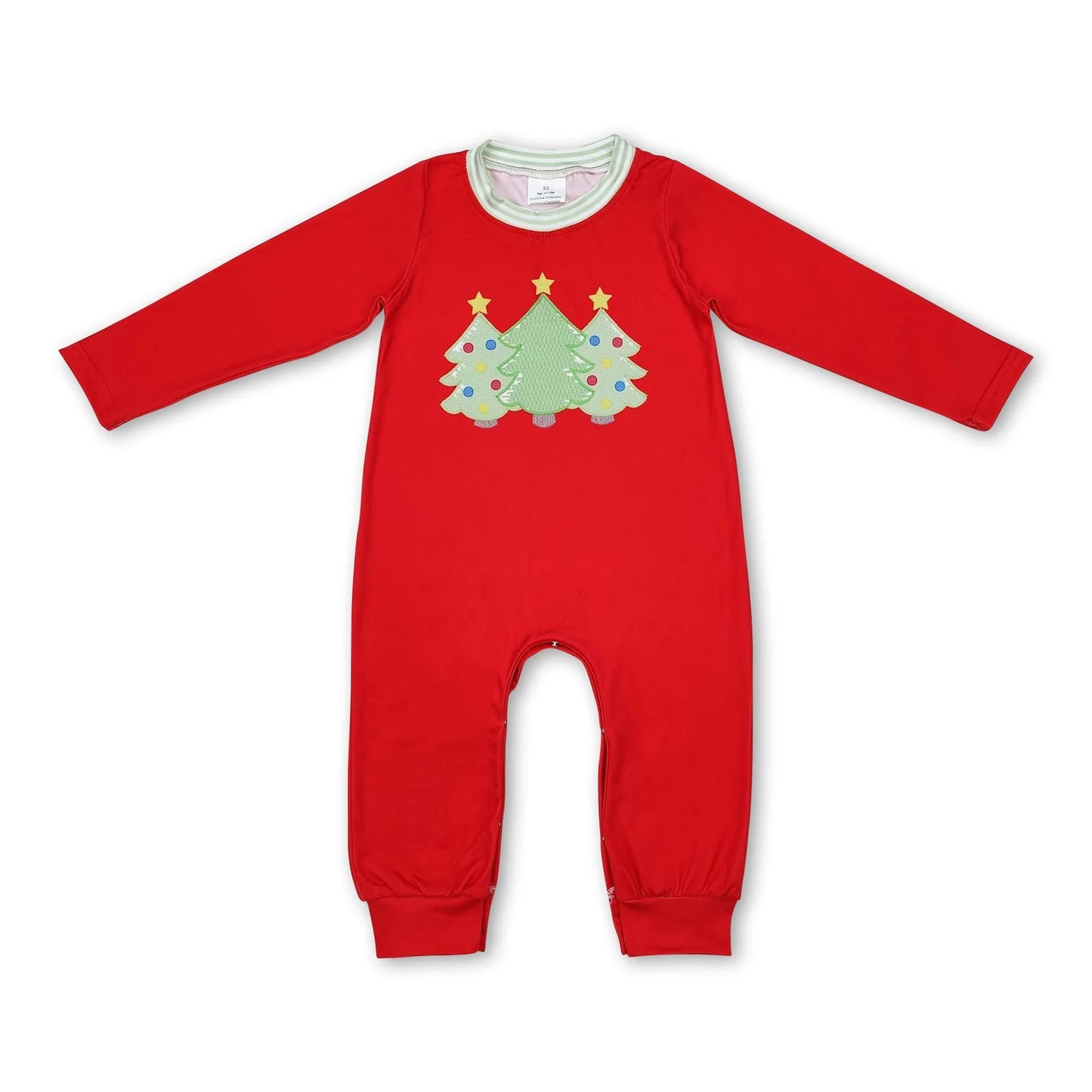 RTS NO MOQ Sibling milk silk Baby Boys Girls Christmas Long Sleeve Rompers Holiday Outfit