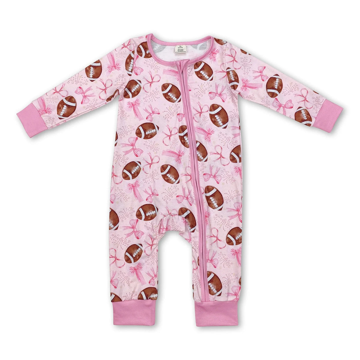RTS NO MOQ Sibling baby girls clothes modal rugby Long Sleeve Suits and rompers