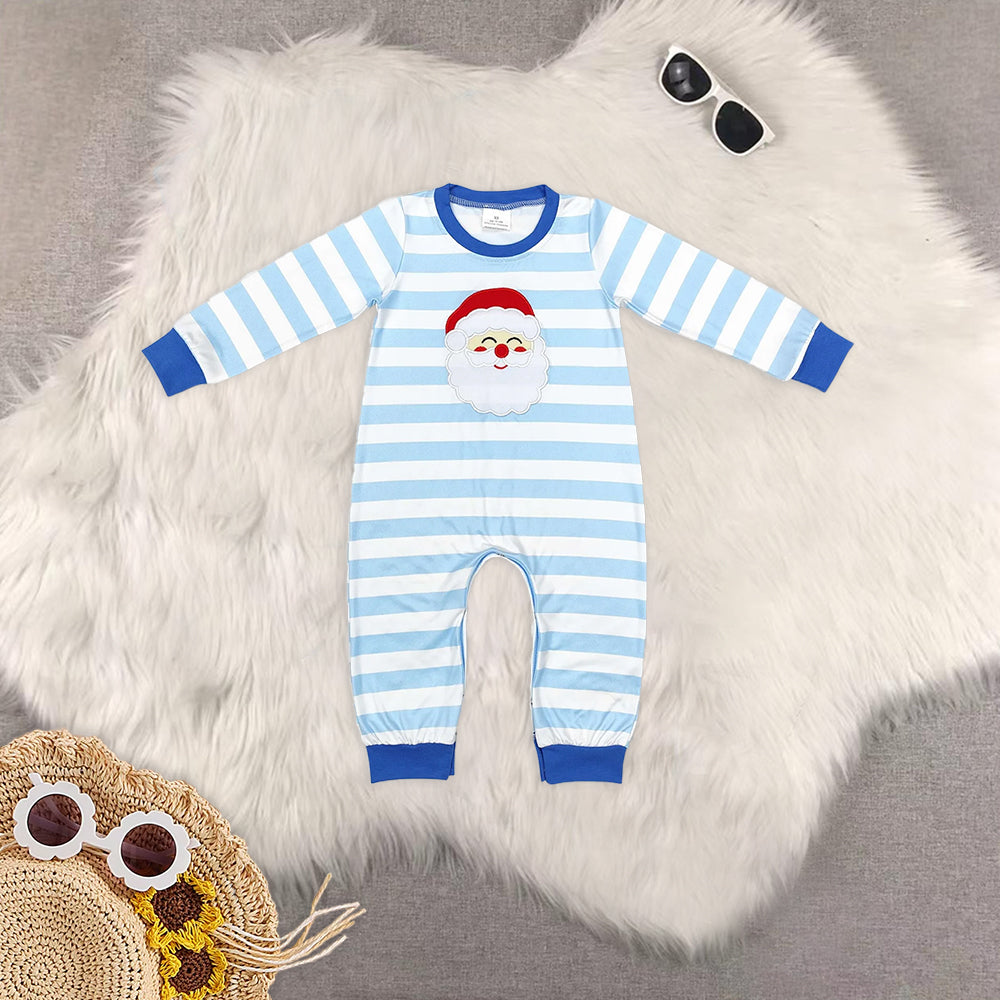 RTS NO MOQ Baby boy clothes Christmas long Sleeve Romper Mixed Sizes