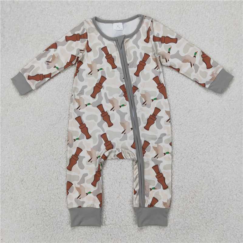 RTS NO MOQ baby girl clothes camouflage Rompers Clothes Sets
