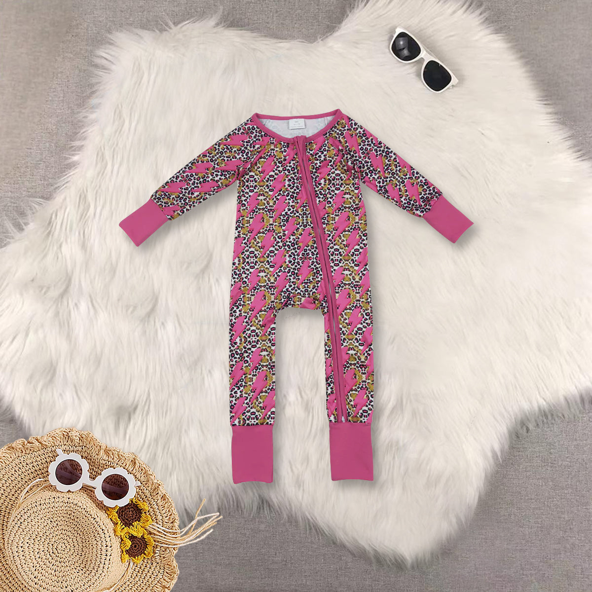 RTS Sibling baby girls clothes Halloween long Sleeve rompers