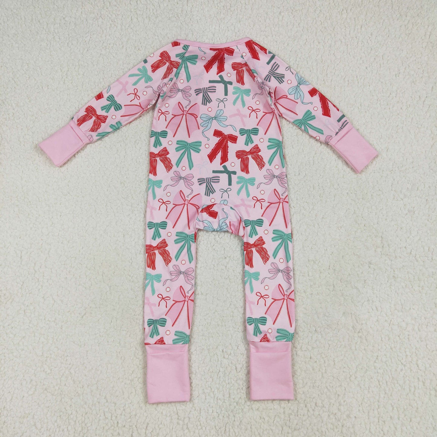 RTS NO MOQ Sibling Baby girl clothes bow long-sleeved trousers suit & romper
