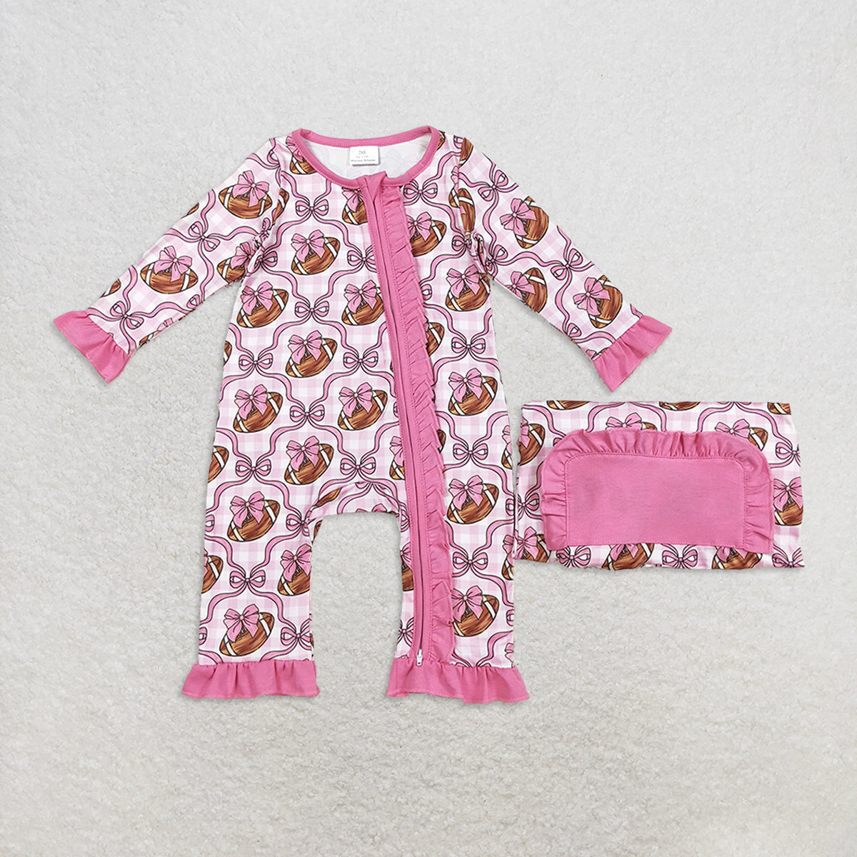 RTS Sibling baby girl clothes bow long Sleeve pants sets and rompers