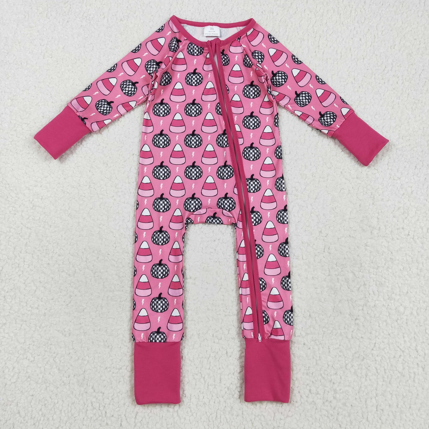 RTS NO MOQ Sibling Baby boy girls clothes Halloween long-sleeve rompers