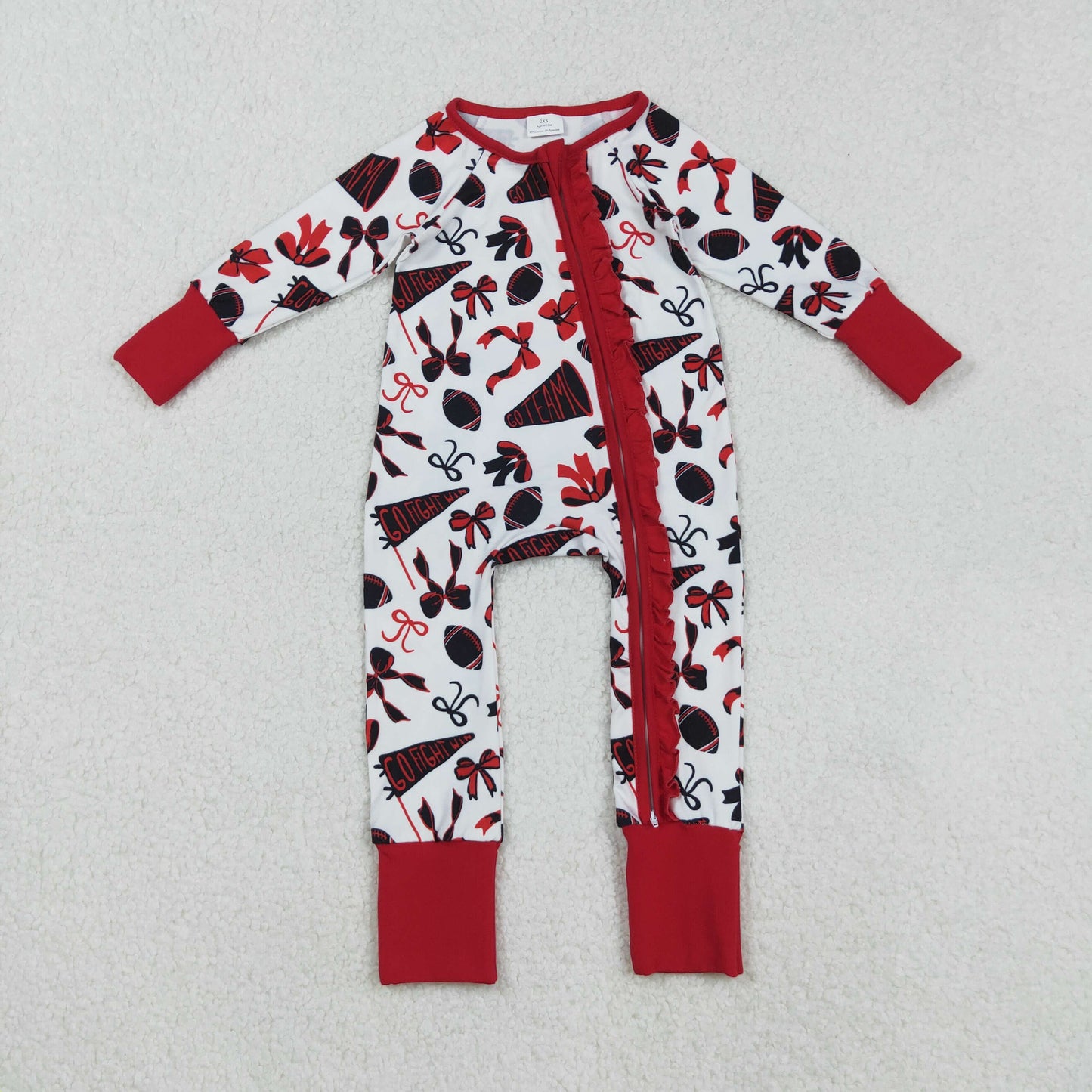 RTS NO MOQ Sibling Baby boy girls clothes long-sleeve rompers
