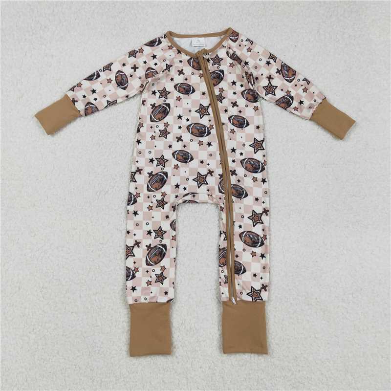 RTS NO MOQ Sibling Baby boys girl clothes rugby bow long-sleeved trousers suit & rompers and top