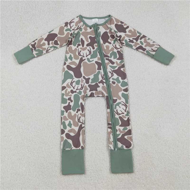 RTS NO MOQ Sibling Baby boys clothes camouflage hooded long-sleeved pants set and rompers and top