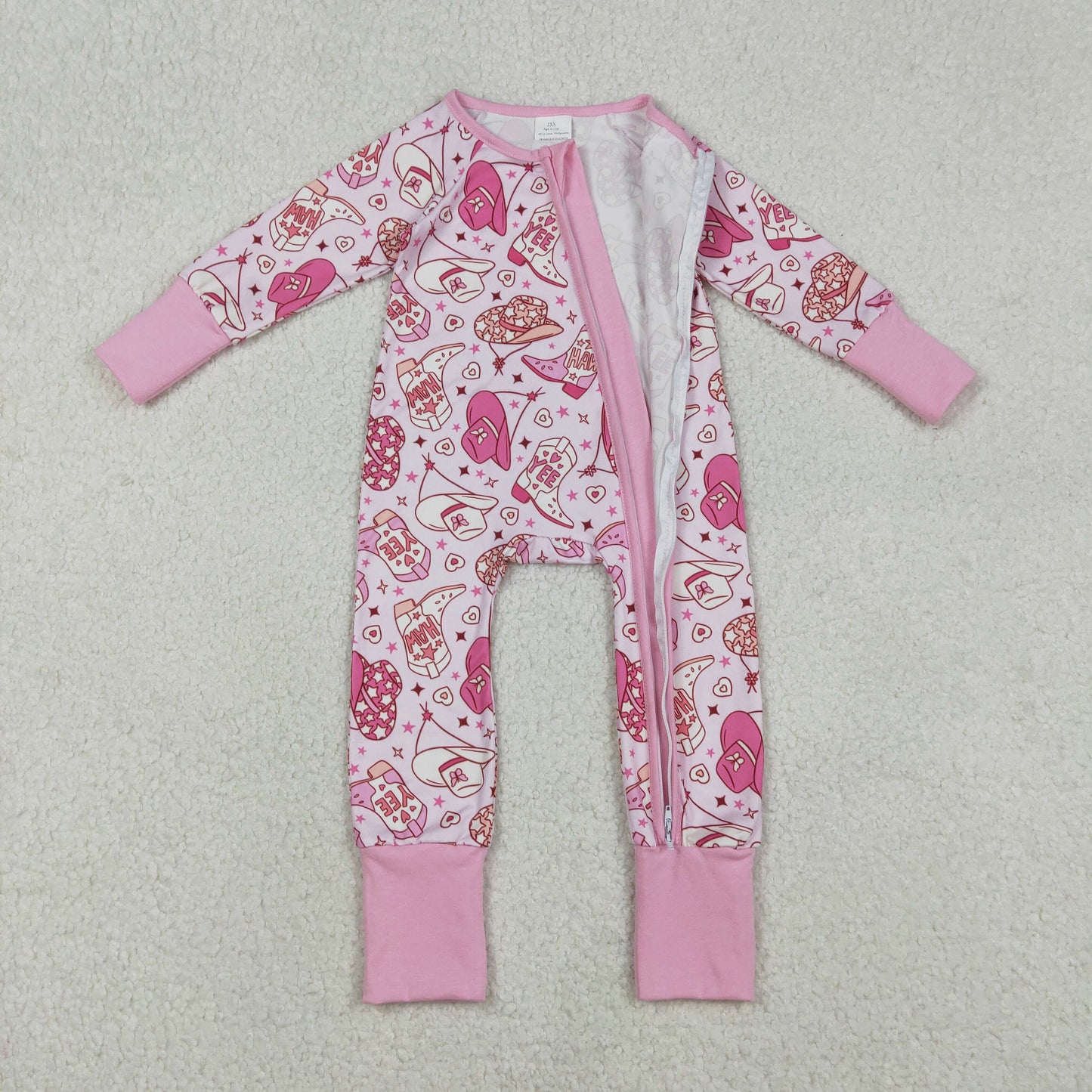RTS NO MOQ Sibling Baby girls clothes Valentine love long-sleeve rompers