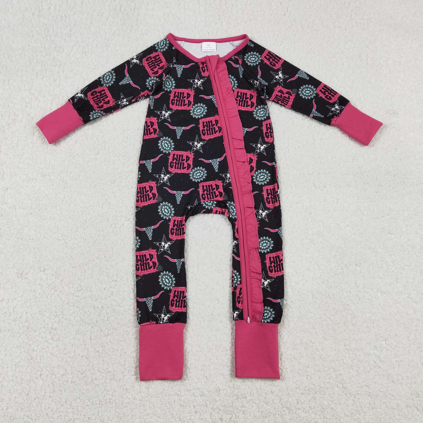 RTS NO MOQ Sibling Baby boy girls clothes long-sleeved rompers