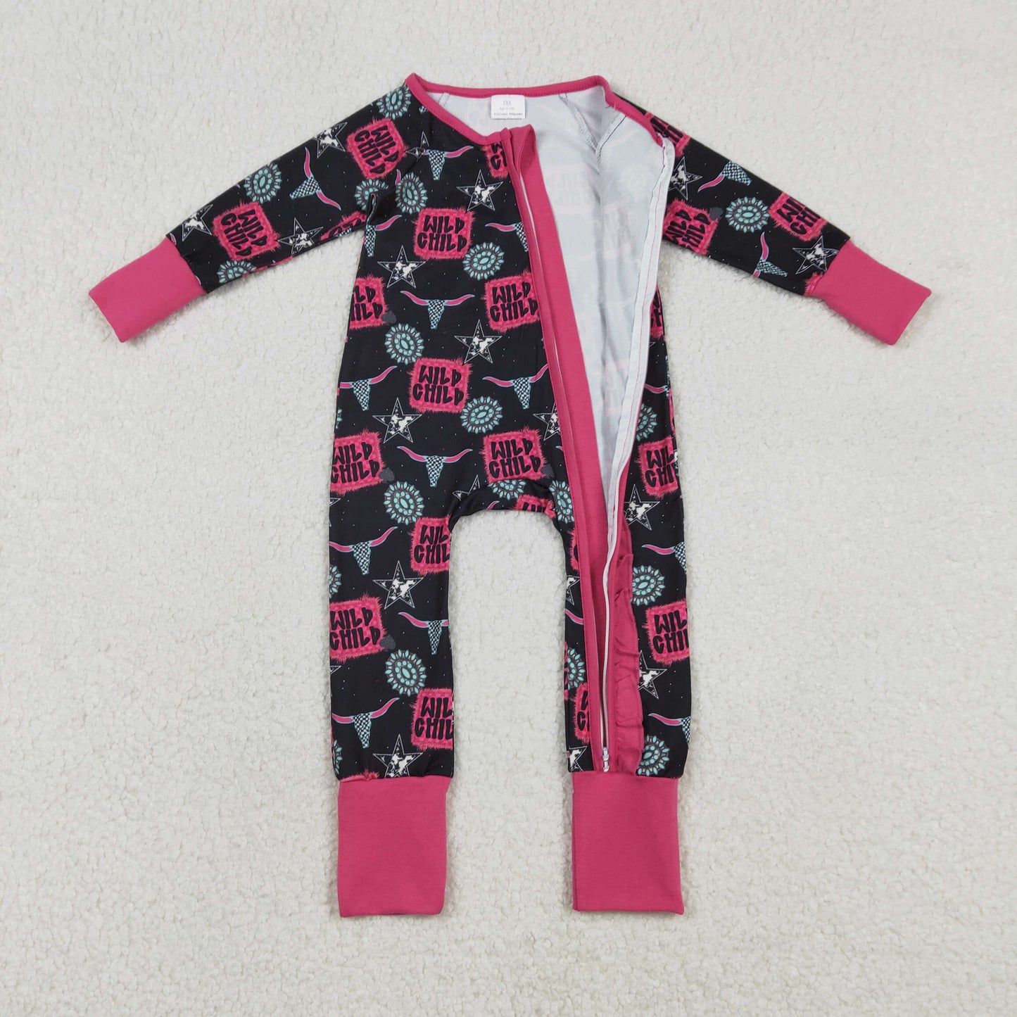 RTS NO MOQ Sibling Baby boy girls clothes long-sleeved rompers