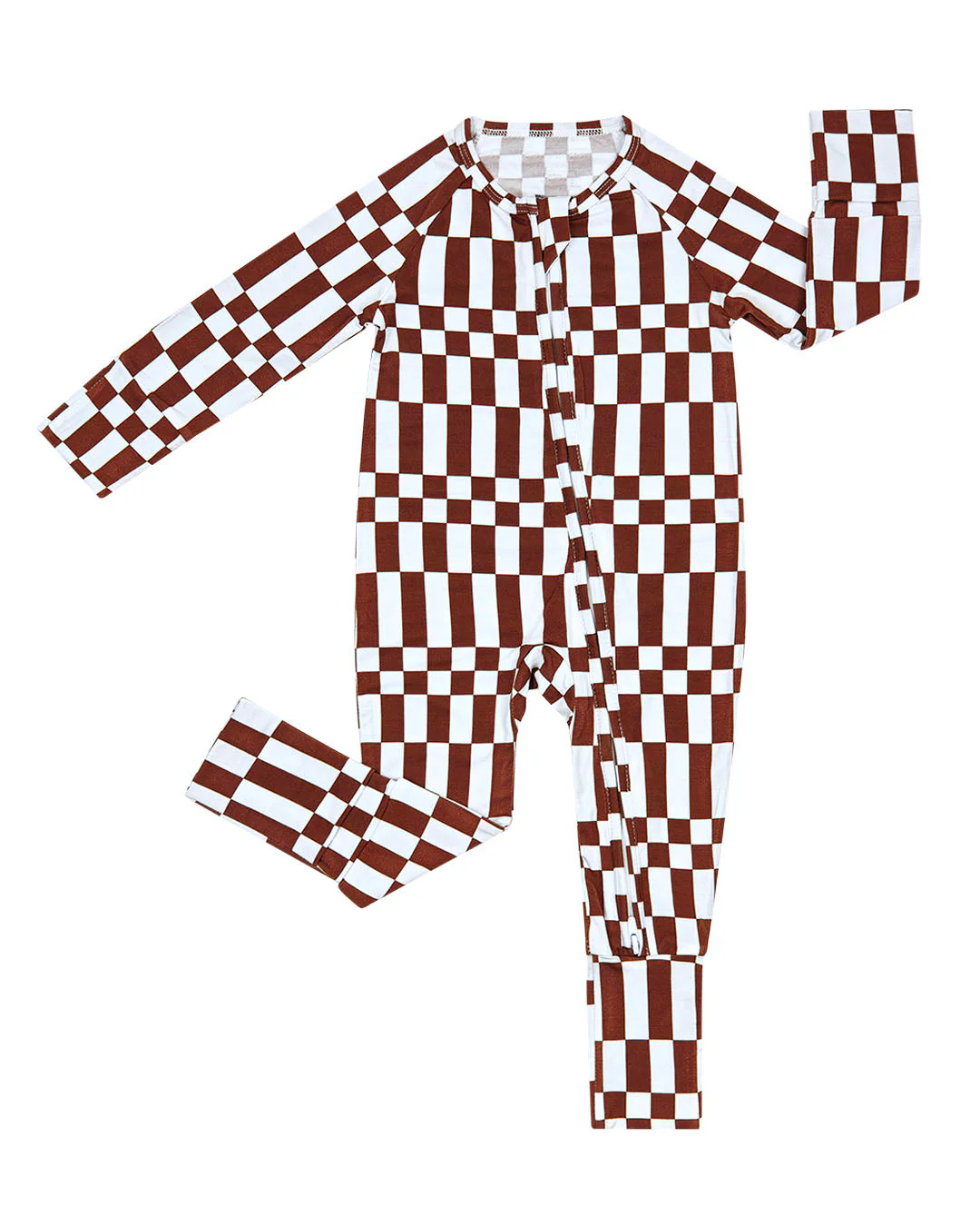 (Preorder new) No moq Baby Boys Check Print Long Sleeve Top And Pants Two Piece Fall Pajamas Clothes Sets Fall Two Way Zip Convertible Rompers