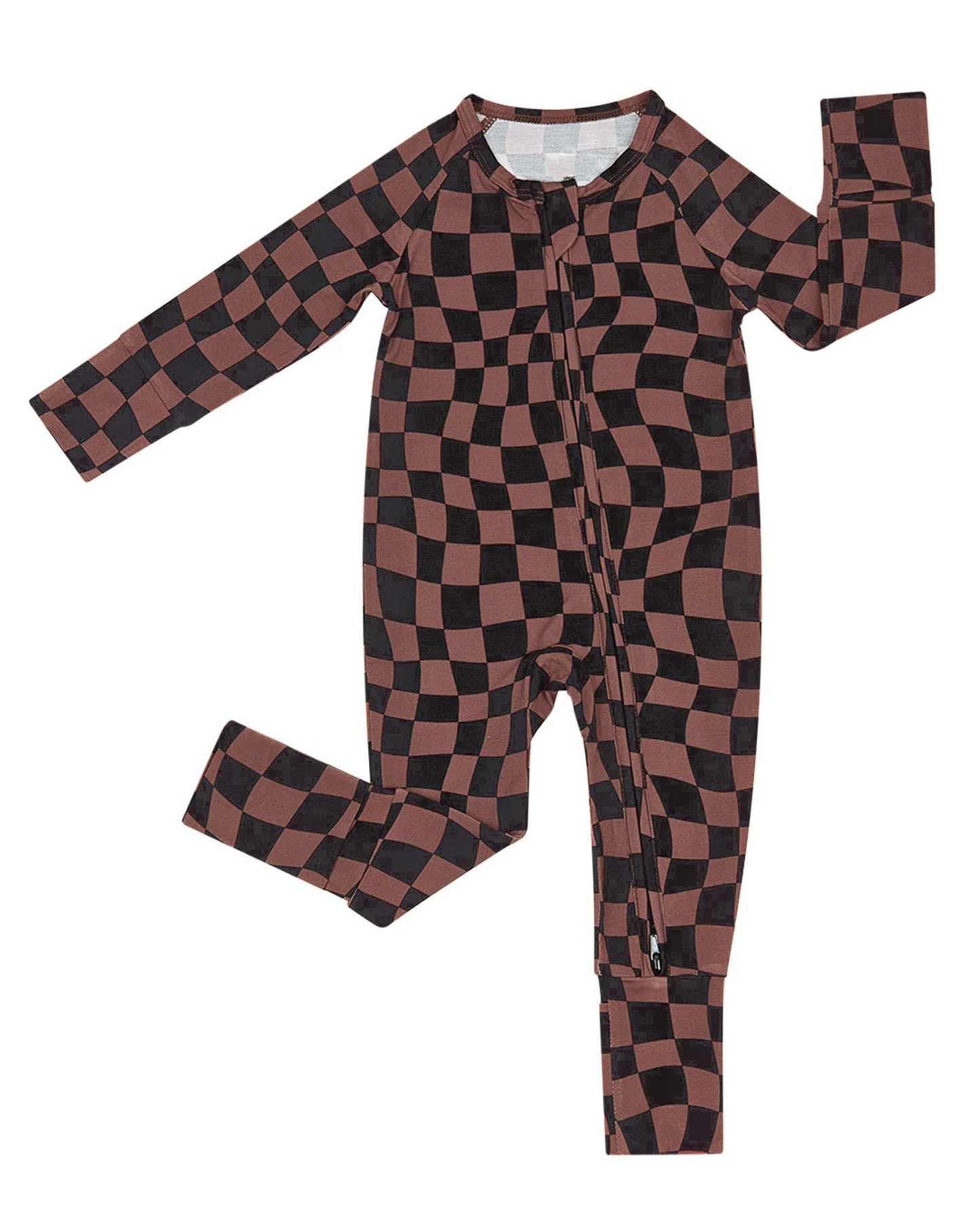 (Preorder new) No moq Baby Boys Check Print Long Sleeve Top And Pants Two Piece Fall Pajamas Clothes Sets Fall Two Way Zip Convertible Rompers