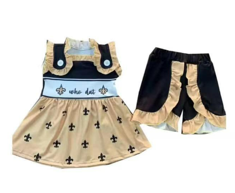 custom moq 3 cotton fabric eta 4-5weeks  gold summer top with shorts sets