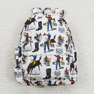 RTS NO MOQ Baby Children Western Sibling Kids Back Bags all size 10*13.9*4 inches