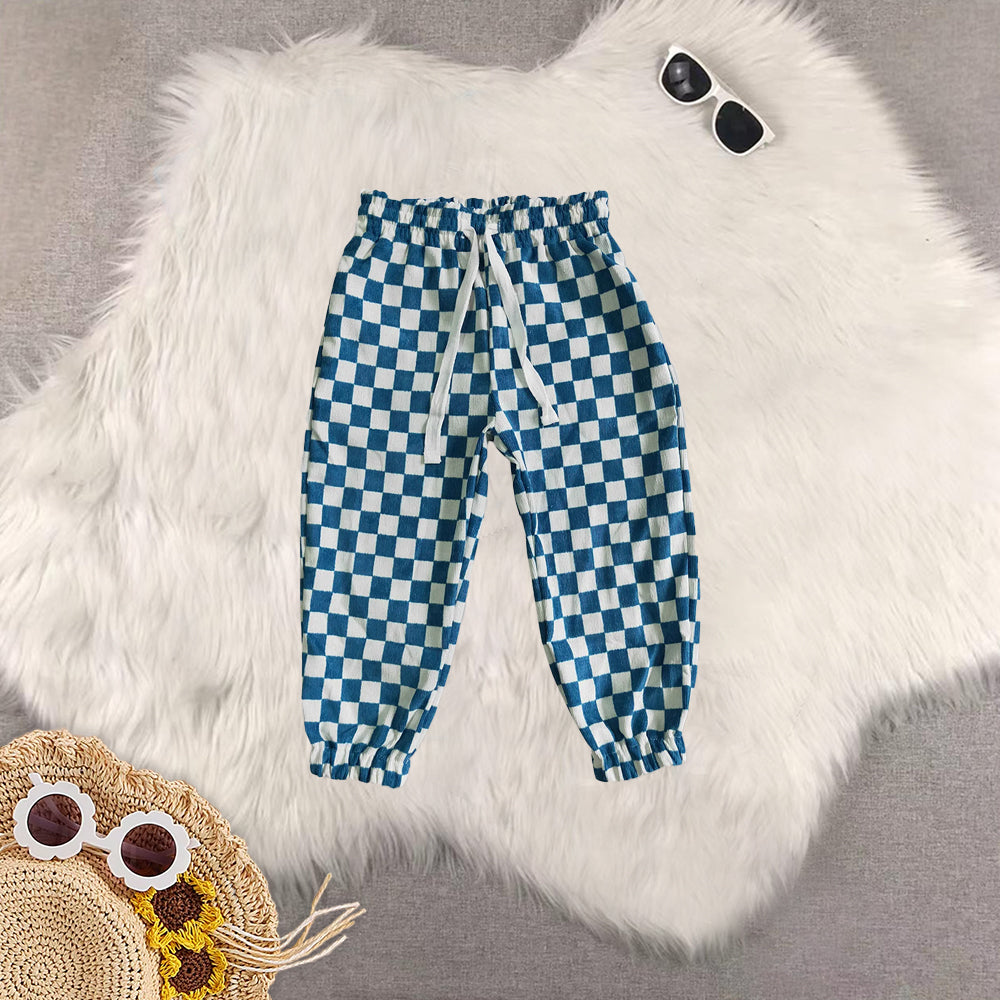 RTS NO MOQ Sibling Baby boy girl clothes Summer yoga pants