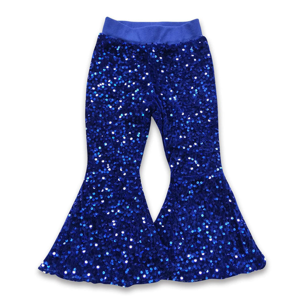 RTS NO MOQ Sibling baby girl clothes SEAUIN All Colors Sequined Gari Safety Pants add  lining（副本）