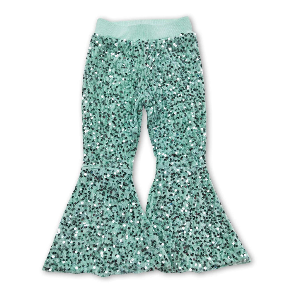 RTS NO MOQ Sibling baby girl clothes SEAUIN All Colors Sequined Gari Safety Pants add  lining（副本）