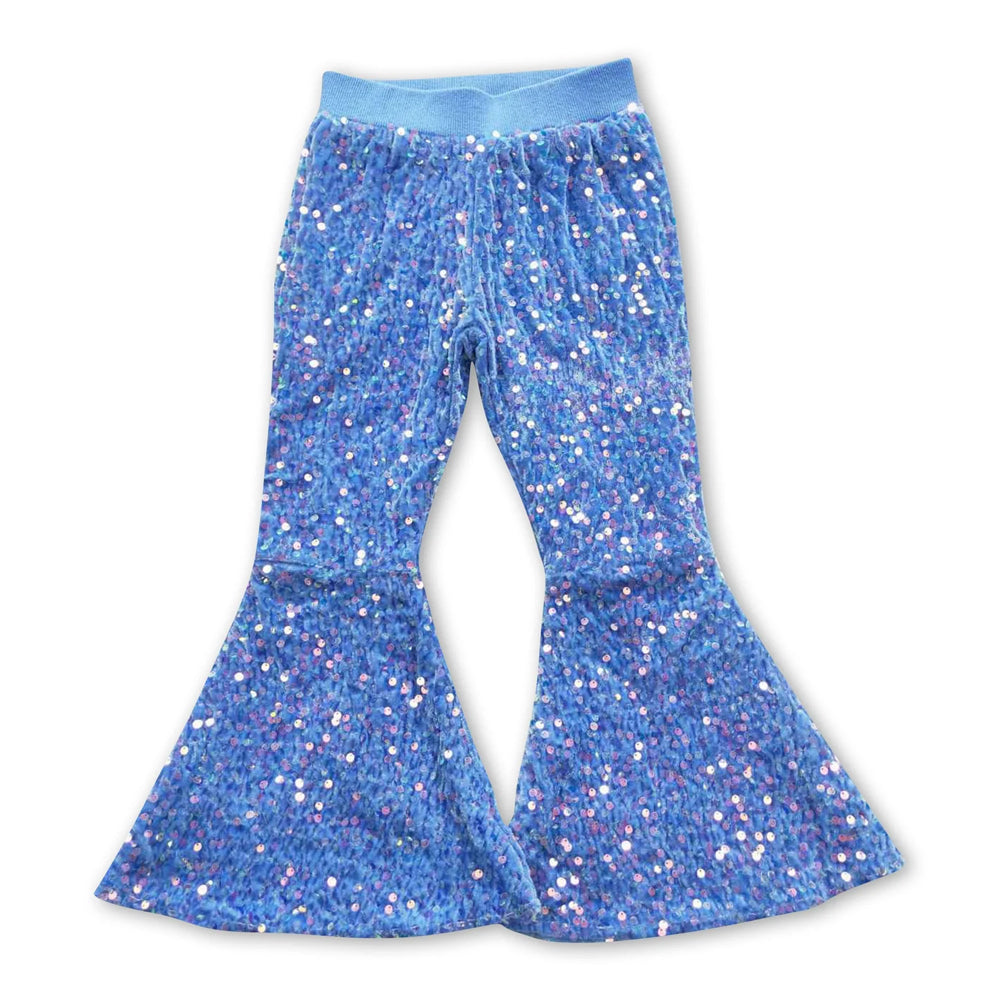 RTS NO MOQ Sibling baby girl clothes SEAUIN All Colors Sequined Gari Safety Pants add  lining（副本）