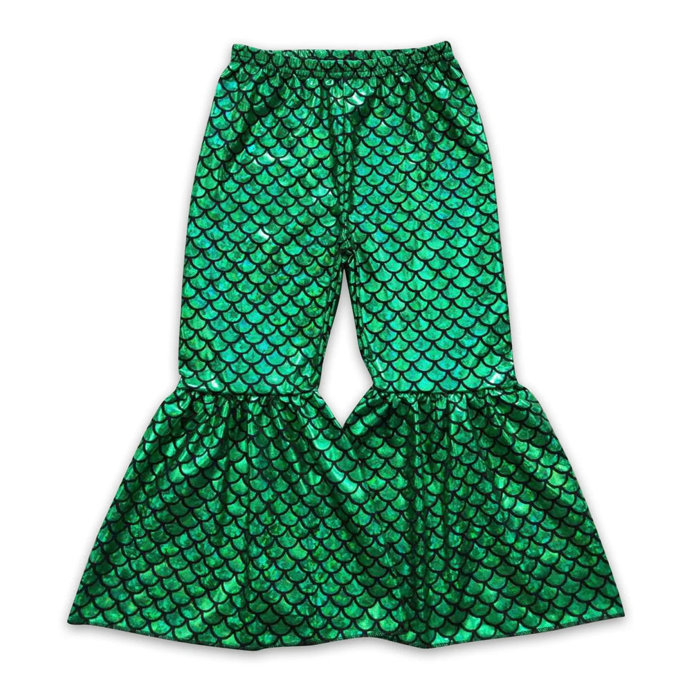 RTS NO MOQ Baby girl Clothes Red fish scale long Pants（副本）
