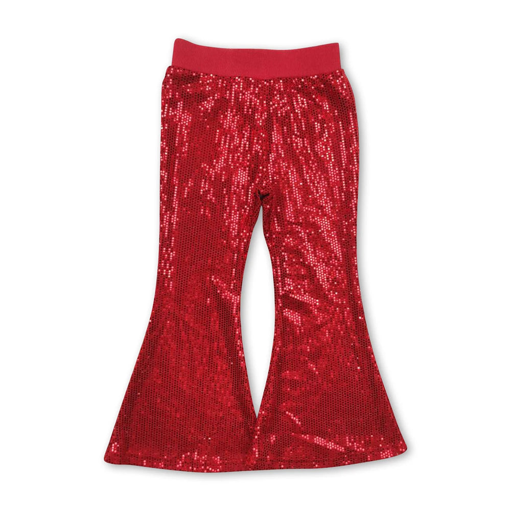 RTS NO MOQ Baby girl Clothes sequined long Pants（副本）