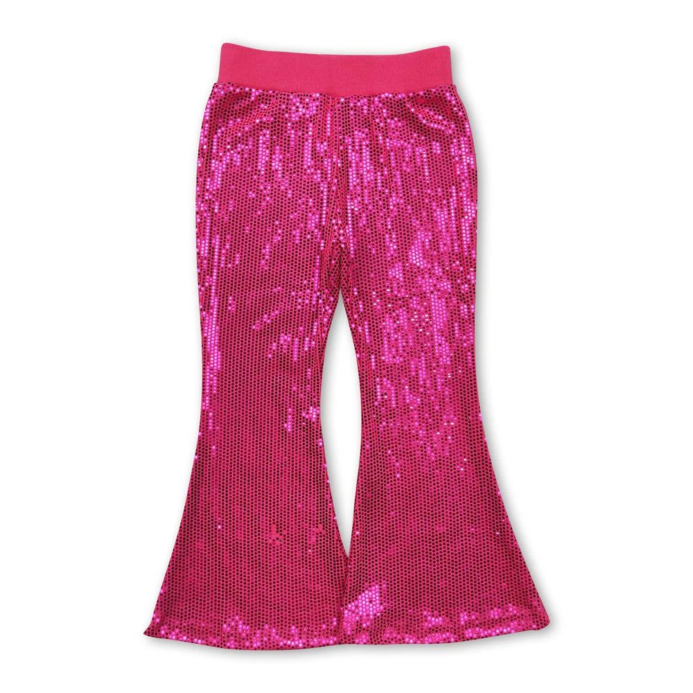 RTS NO MOQ Baby girl Clothes sequined long Pants（副本）
