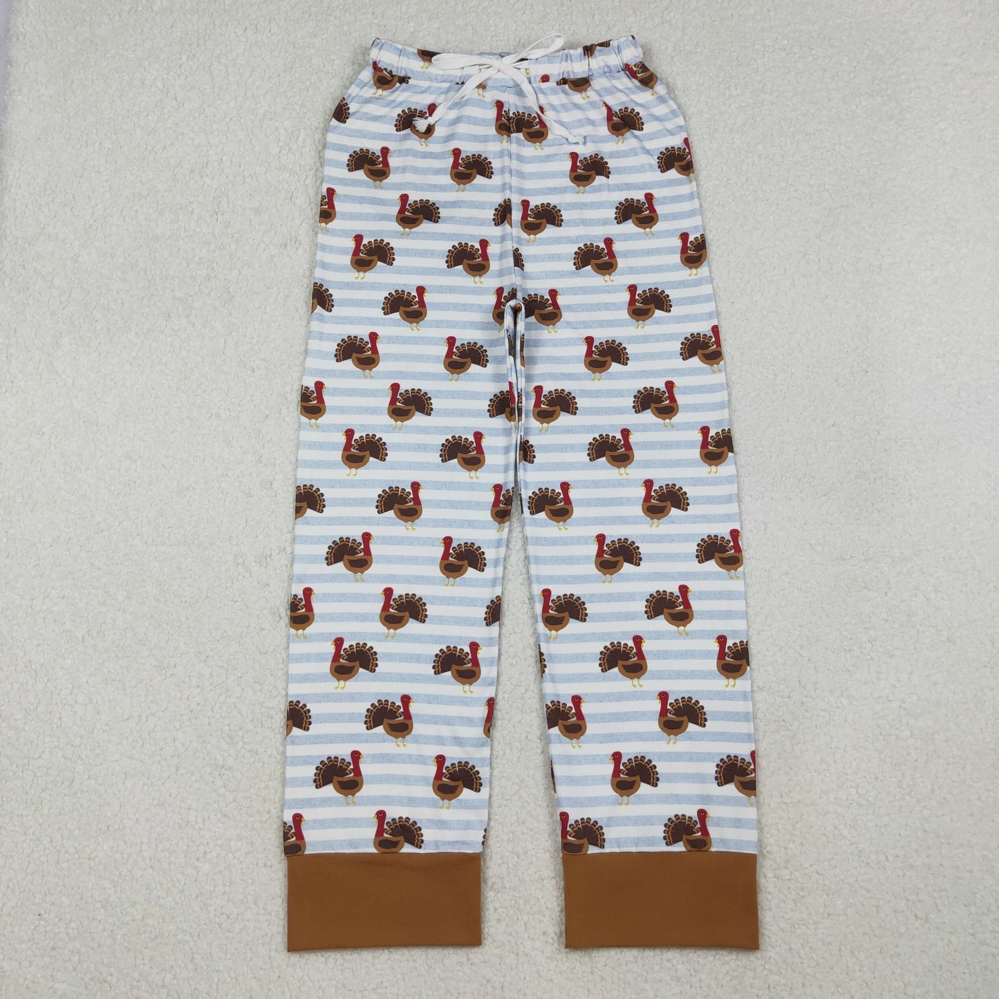 RTS NO MOQ Sibling Baby boy clothes turkey long-sleeved romper and adult pants