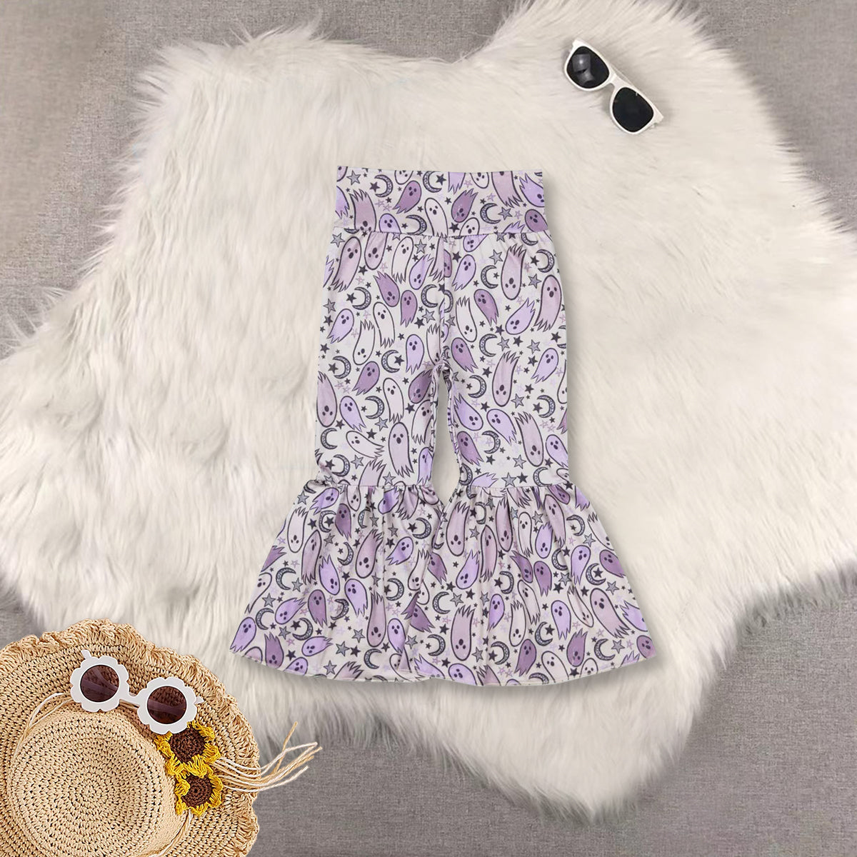 RTS NO MOQ Sibling baby girls Clothes long pants and skirts