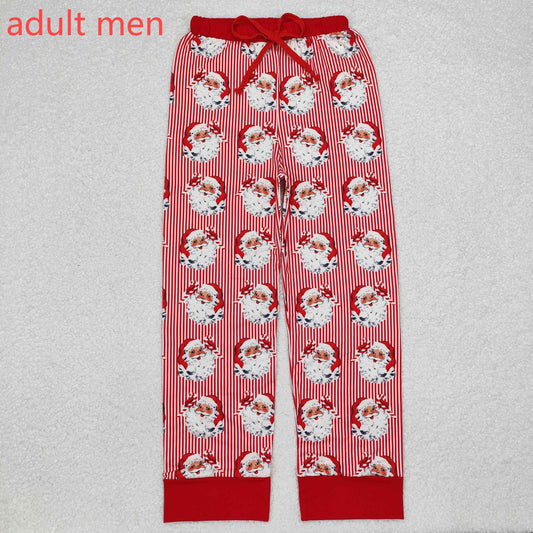 RTS NO MOQ ETA 5/7days arrived P0646 Adult male Santa Claus red striped trousers