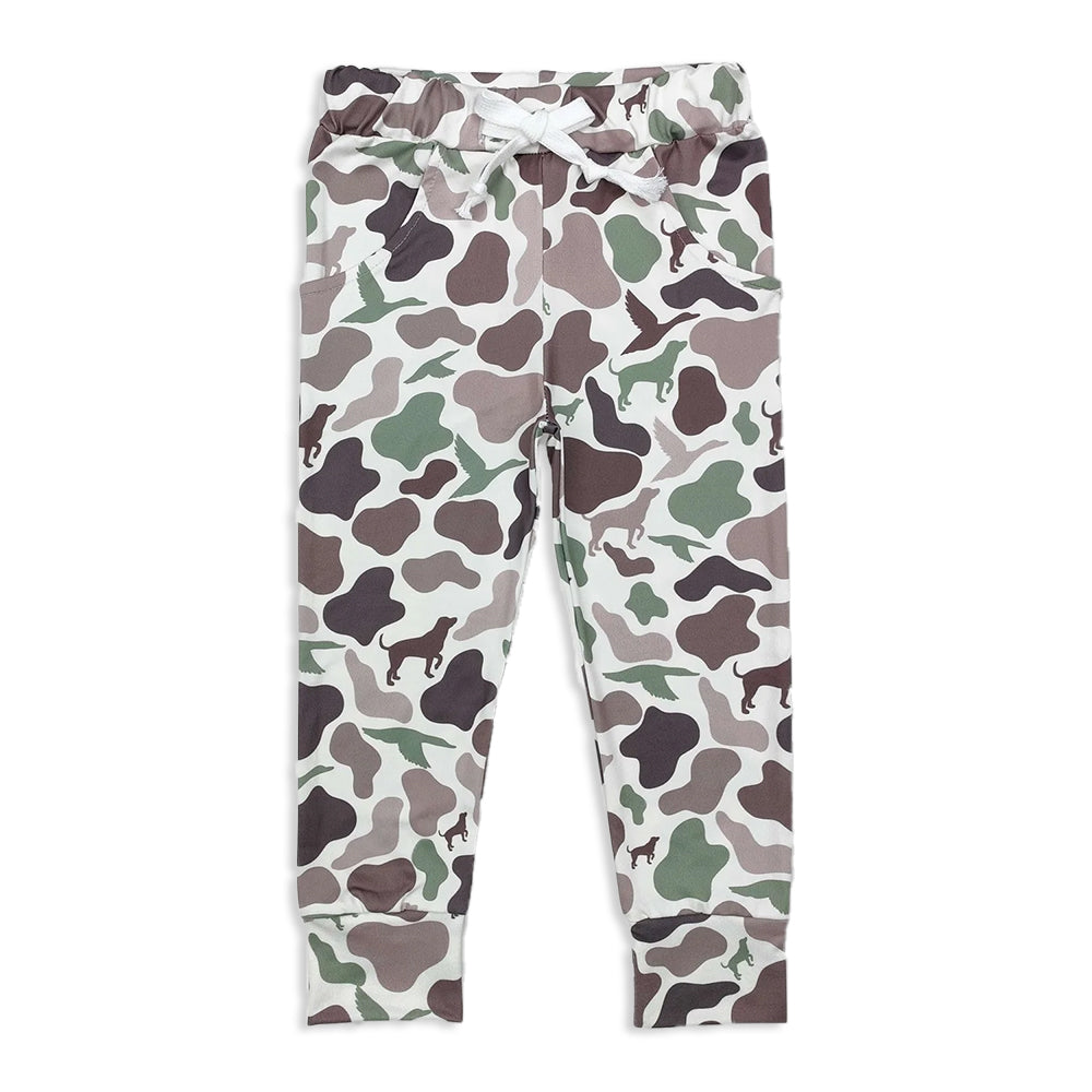 Sibling Baby Boys girl clothes camouflage duck hooded long Shirt 2 and pants Summer Clothes