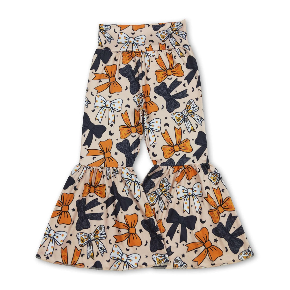 RTS NO MOQ Sibling Baby girl clothes halloween pants and adult pants