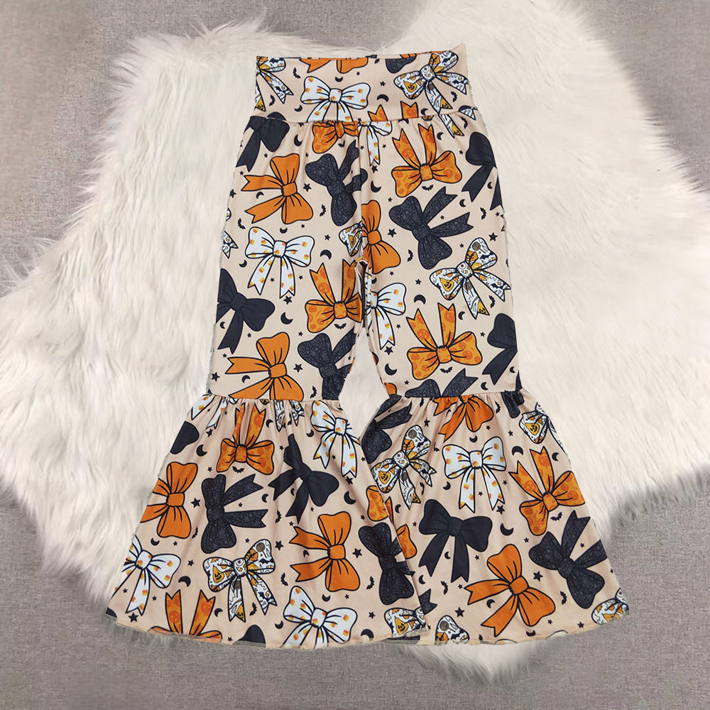 RTS NO MOQ Sibling Baby girl clothes summer halloween long pants