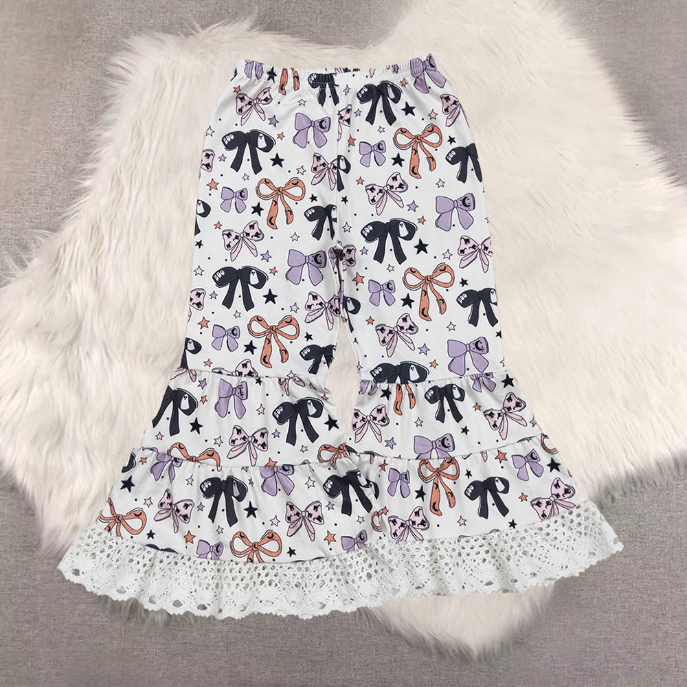 RTS NO MOQ Sibling Baby girl clothes summer halloween long pants