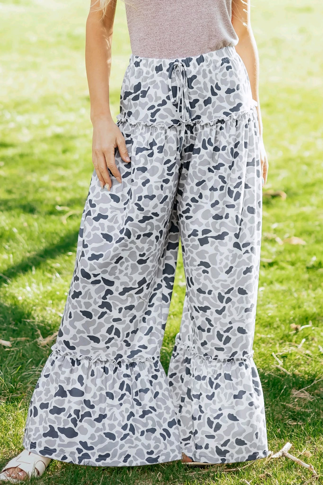 (Preorder new) No moq Yoga Kids And Adult Camouflage Print High Waist Yoga Leggings
