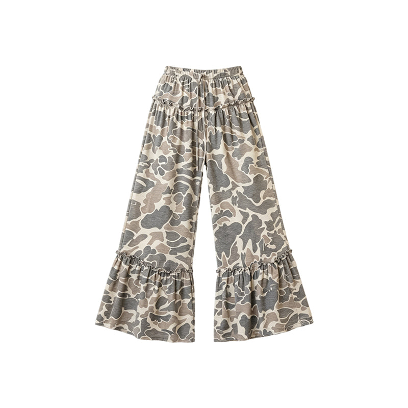 (Preorder new) No moq Yoga Kids And Adult Camouflage Print High Waist Yoga Leggings