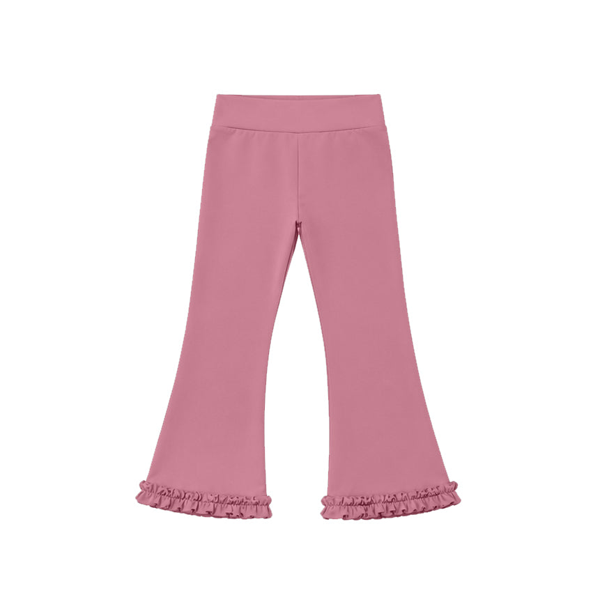 (Preorder new) No moq Yoga Baby Girls Solid Color Full Zip Long Sleeve Top Pants Yoga Active Outfit Set