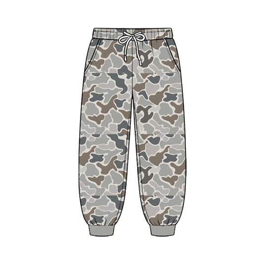 (Preorder new) No moq Baby Boys Camo Pockets Joggers Pant Bottom Casual Pant