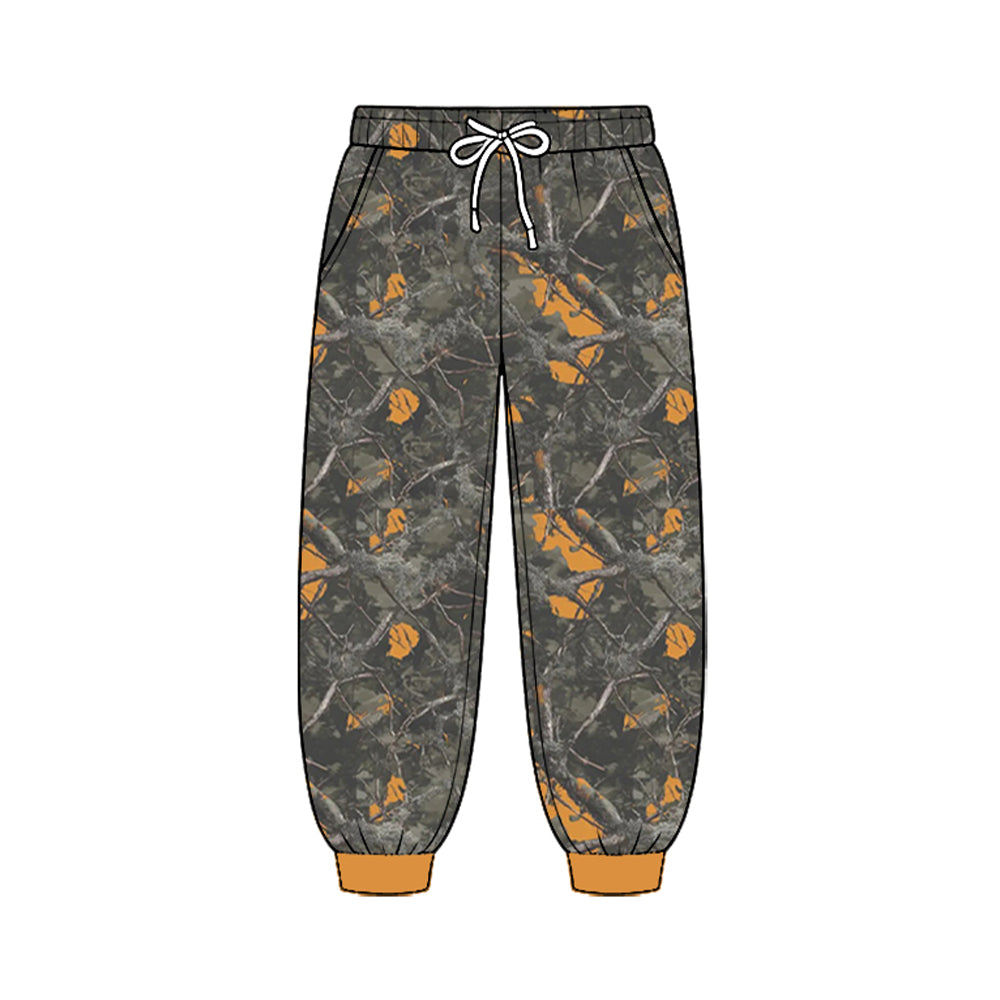 (Preorder new) No moq Baby Boys Camo Pockets Joggers Pant Bottom Casual Pant