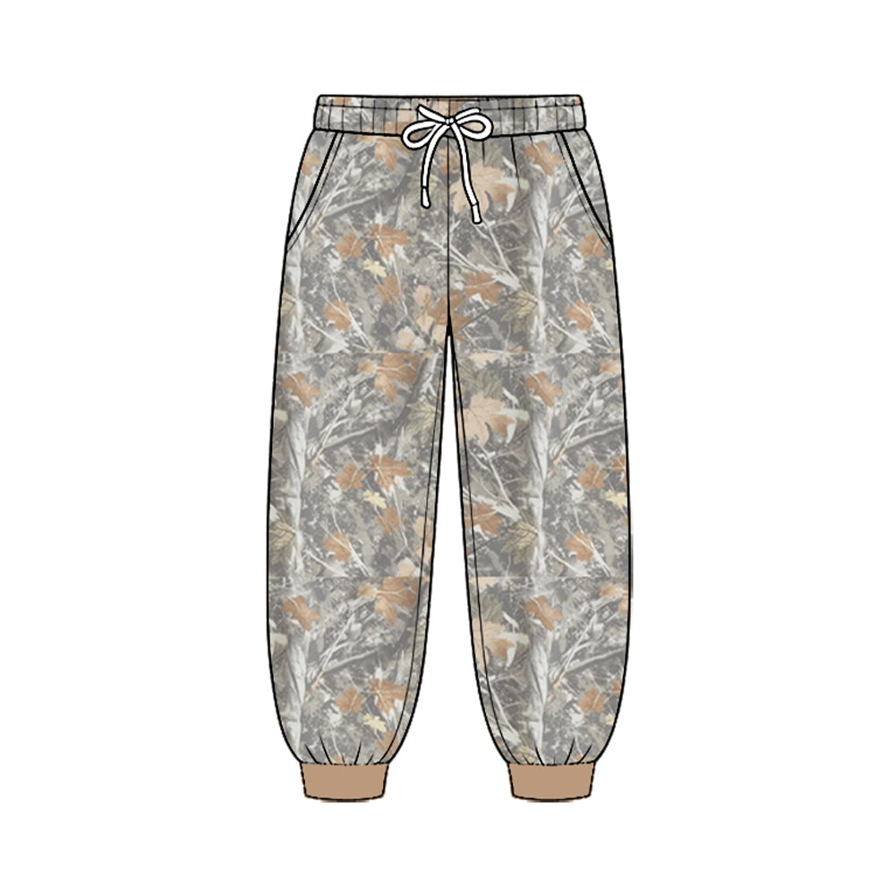 (Preorder new) No moq Baby Boys Camo Pockets Joggers Pant Bottom Casual Pant