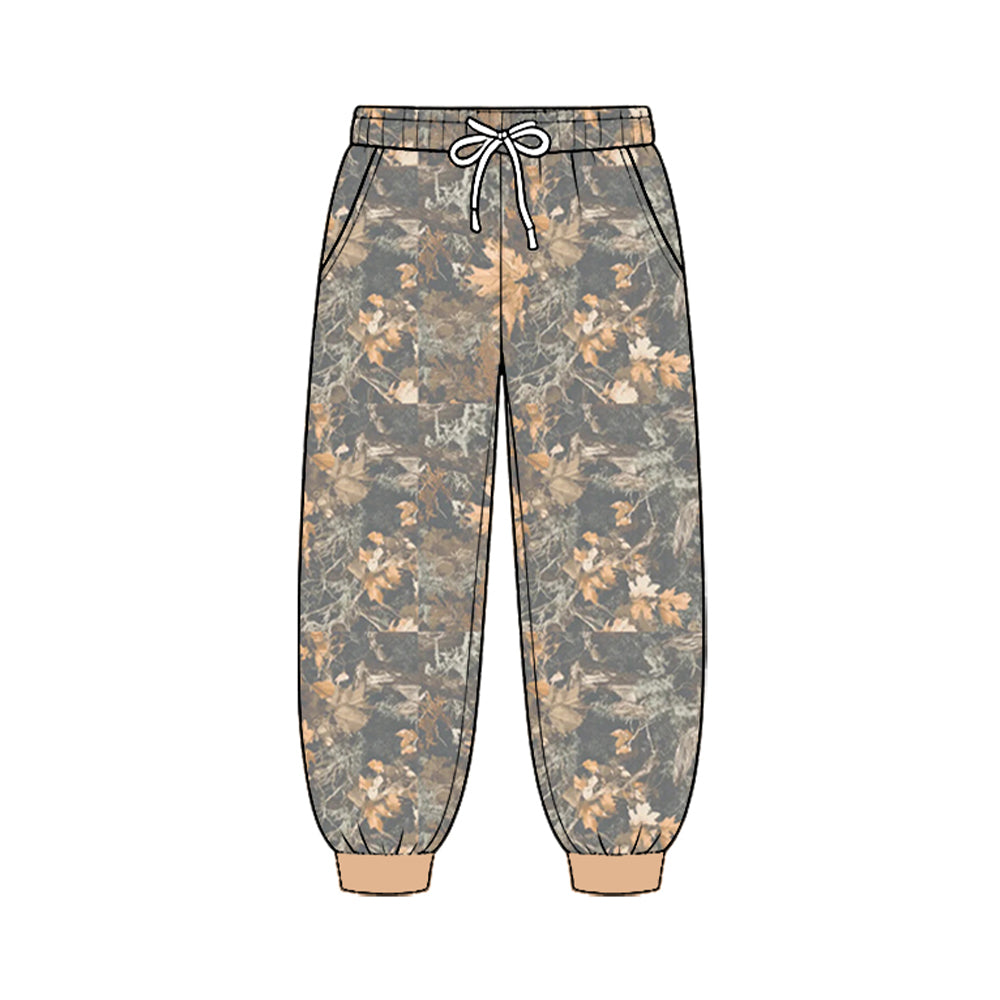 (Preorder new) No moq Baby Boys Camo Pockets Joggers Pant Bottom Casual Pant