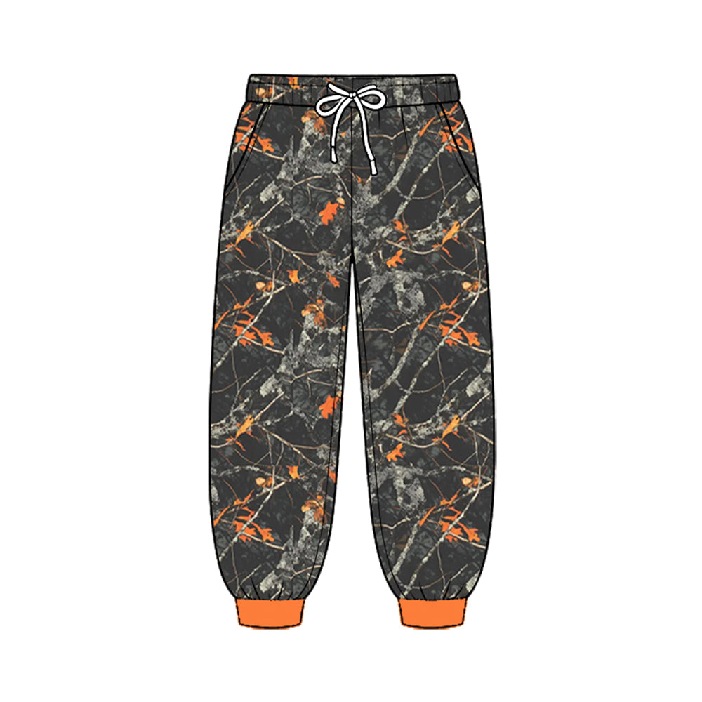 (Preorder new) No moq Baby Boys Camo Pockets Joggers Pant Bottom Casual Pant