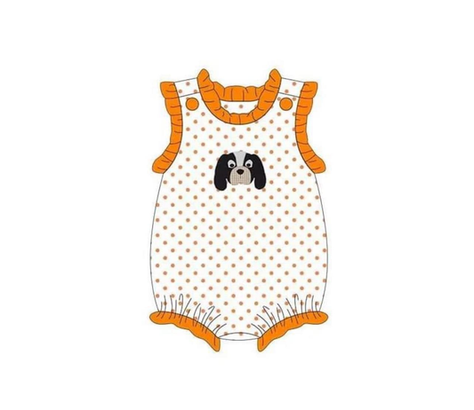 custom moq 5 eta 6-7weeks Summer orange puppy bubble girls