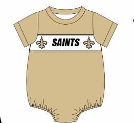 Custom summer teams baby girls clothes team khaki short sleeve shorts sets 3 and briefs sets and dress and rompers-25.7.23
