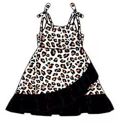 Custom moq 5 each style eta 6-7weeks baby girl clothes sleeveless dress 6-25.8.29