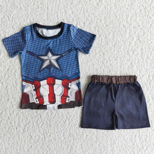 E12-12 baby boys summer shorts sets
